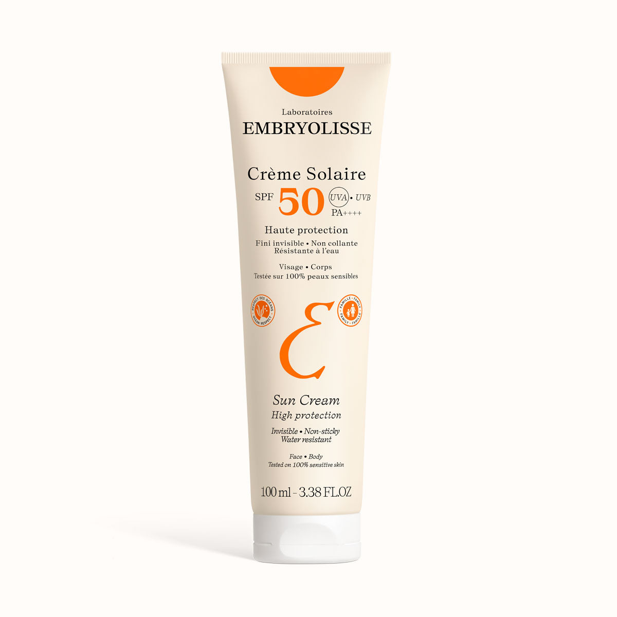 embryolisse-cr-me-solaire-spf50-pa-cr-me-solaire-visage-et-corps-vegan-fini-invi image 1