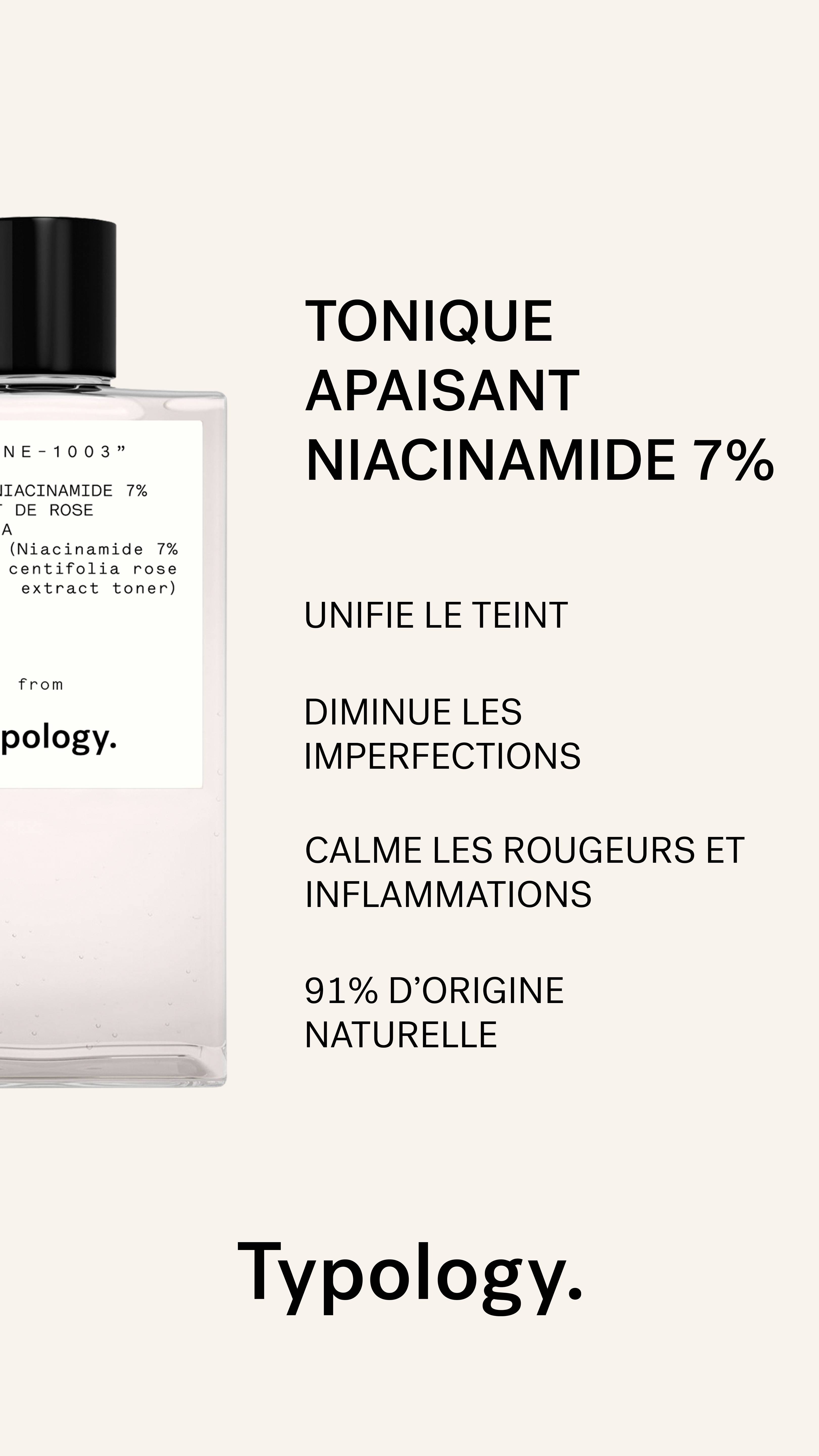 typology-lotion-tonique-unifiante-niacinamide-7-apaise-rougeurs-et-unifie-le-tei image 1