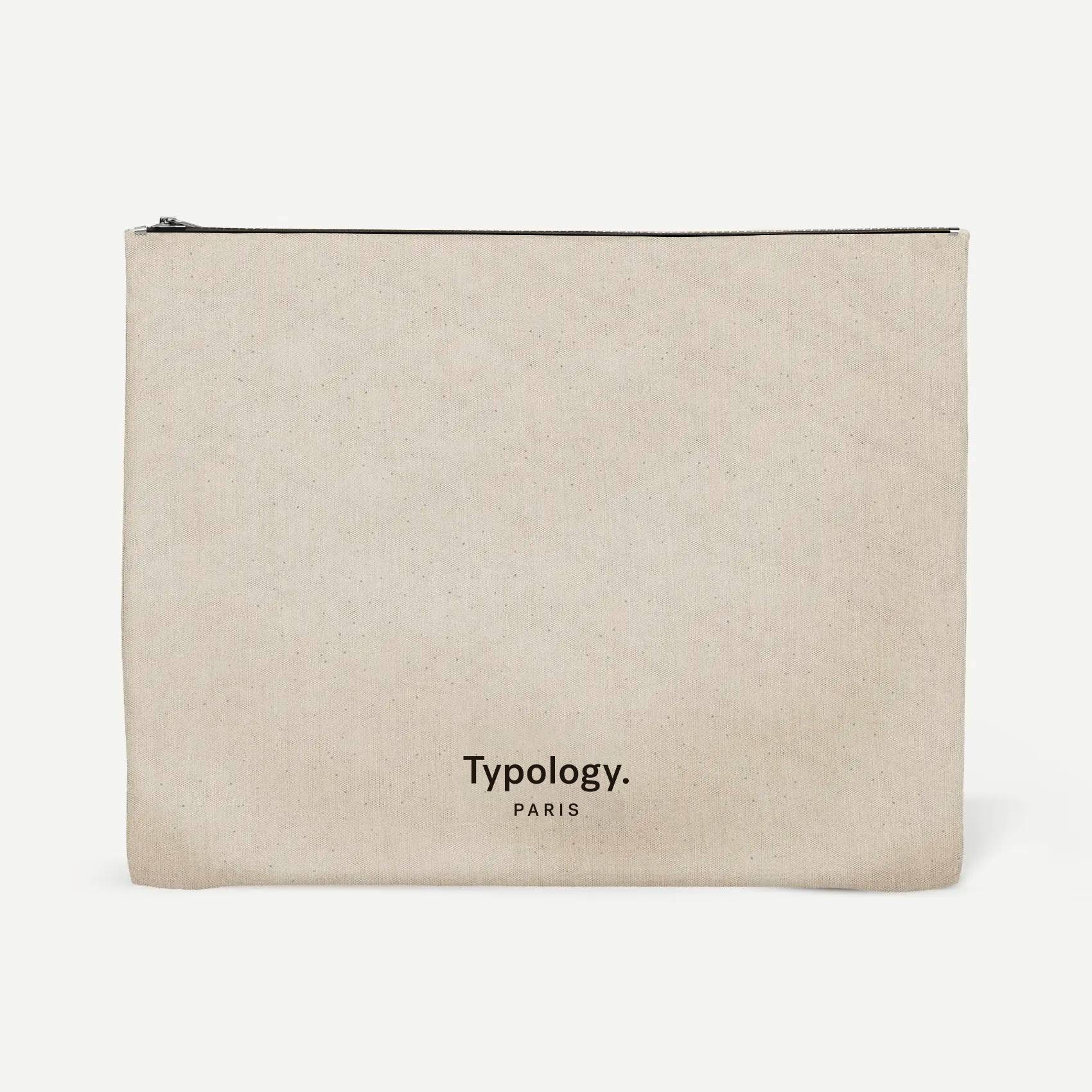 typology-pochette-week-end-trousse-de-voyage-en-coton-recycl-pour-transporter-se image 1